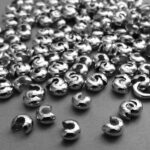 Crimp Cover Perlen - 5 mm