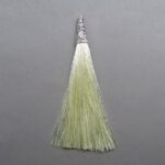 Quaste - champagner - 90 mm