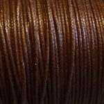 5 Meter Baumwollband - 0,8 dunkelbraun