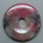 Rhodonit Anhänger - Donat