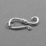 S-Haken Verschluss - Sterling Silber - 20 mm