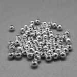 Sterling Silber Perle - 4 mm