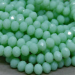 Glasschliff Perlen mint