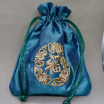 Schmuck Beutel petrol