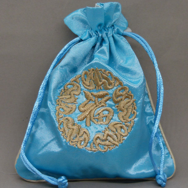 Schmuck Beutel türkis