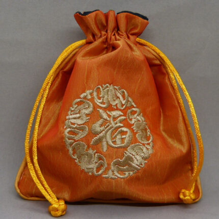 Schmuck Beutel orange