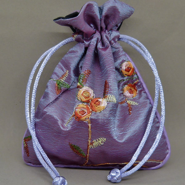 Schmuck Beutel flieder