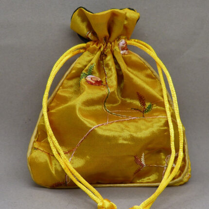 Schmuck Beutel gelb
