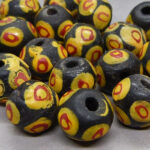 afrikanische Glas Perle
