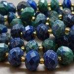 Chrysokoll & Lapislazuli Perlen