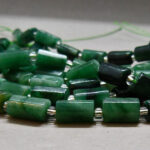 Fuchsit Perlen Strang