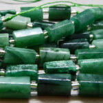 Fuchsit Perlen Strang – Bild 3