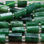 Fuchsit Perlen Strang